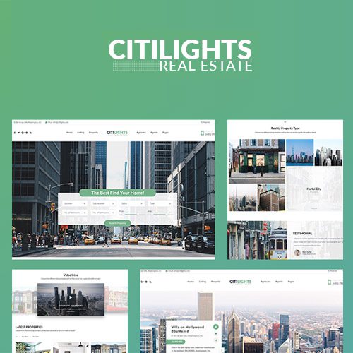 CitiLights - Real Estate WordPress Theme