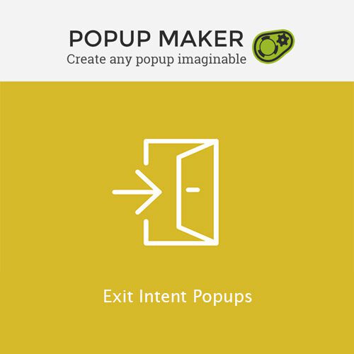 Popup Maker - Exit Intent Popups