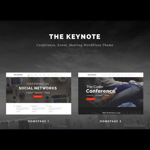 The Keynote - Conference / Event / Meeting WordPress Theme