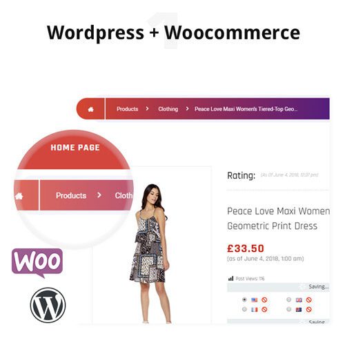 Wordpress / WooCommerce Custom Breadcrumbs Plugin